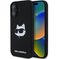 Karl Lagerfeld Liquid Silicone Choupette Head MagSafe iPhone 16 Black tok