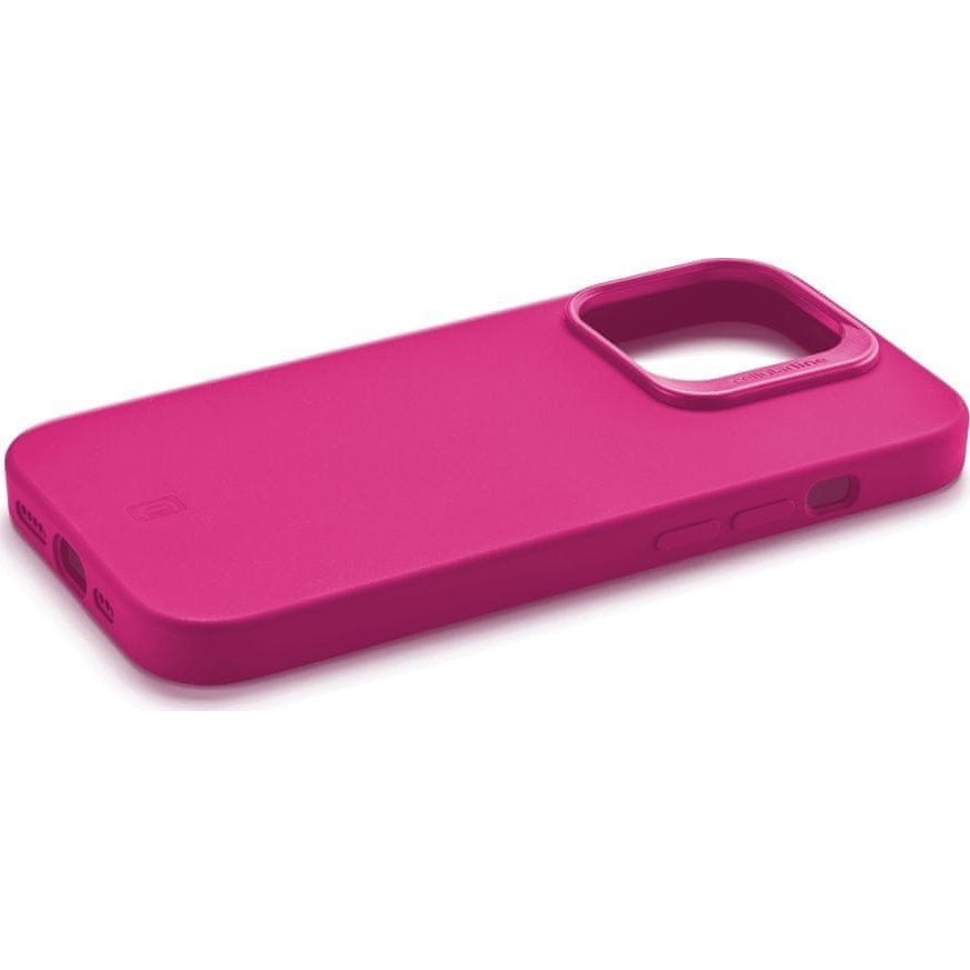 Cellularline Sensation protective silicone cover with MagSafe support for Apple iPhone 15, pink