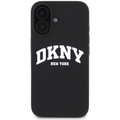 DKNY Liquid Silicone Arch Logo MagSafe iPhone 16 Black tok