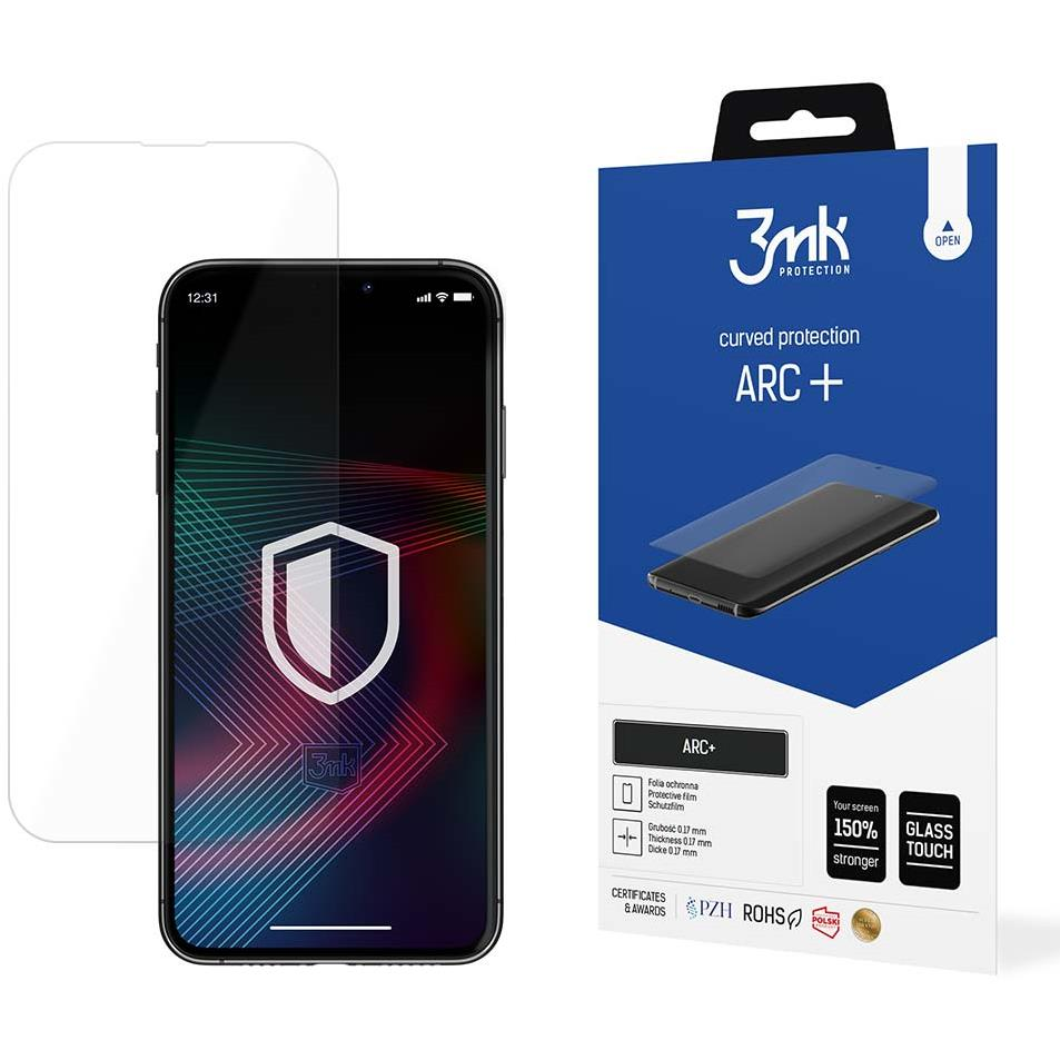 3MK ARC+ Apple iPhone 14 / iPhone 14 Pro védőfólia
